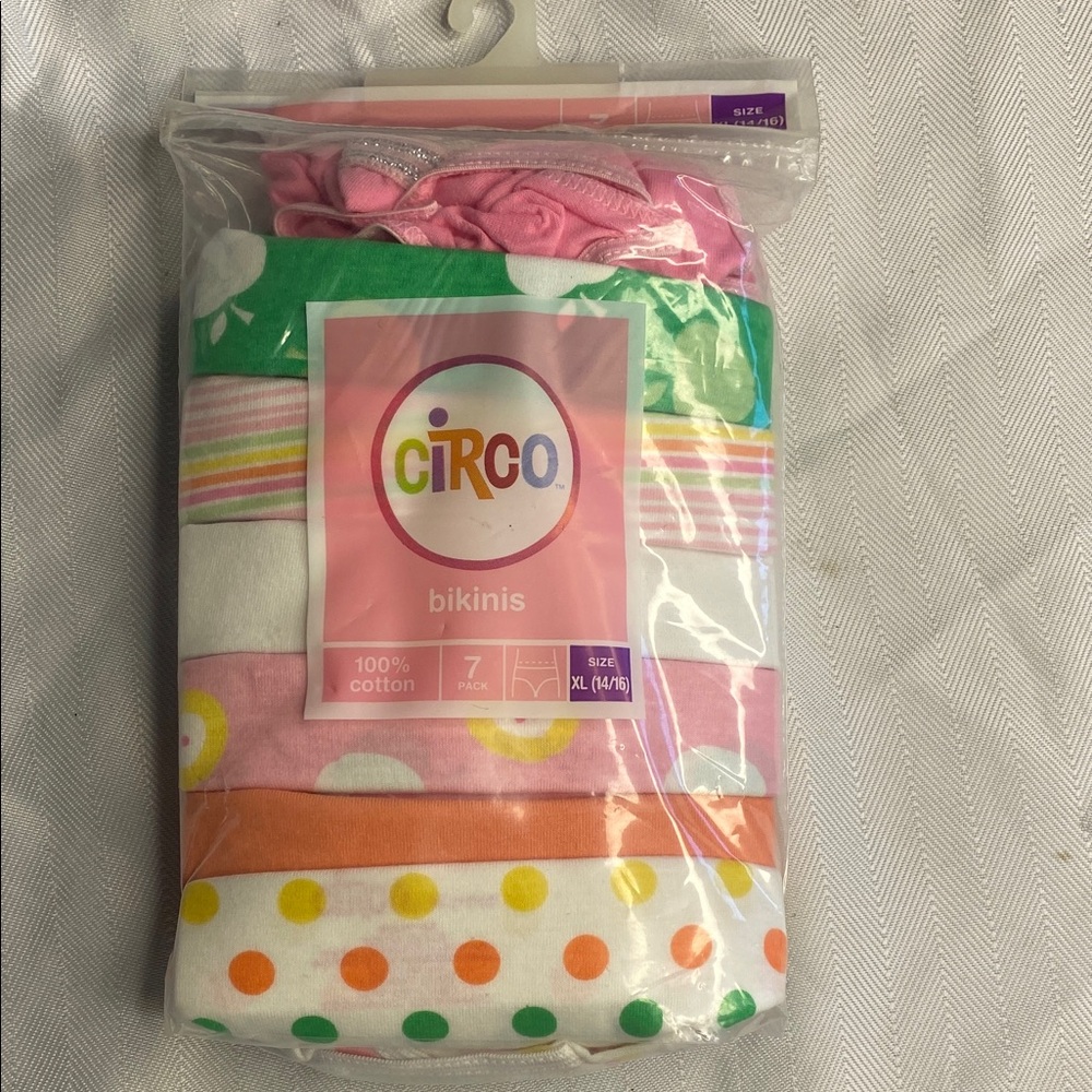 Circo Kids Bikini Inderwear - Pink, Green, Orange